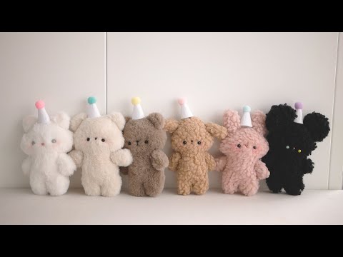 a cute little animal doll pattern